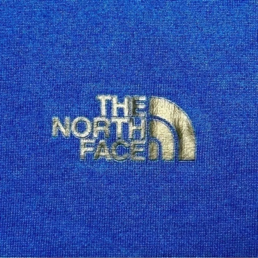 THE‎ NORTH FACE BLUE LIGHTWEIGHT MEN'S 1/4 ZIP SHIRT Size M Activewear Pullover
